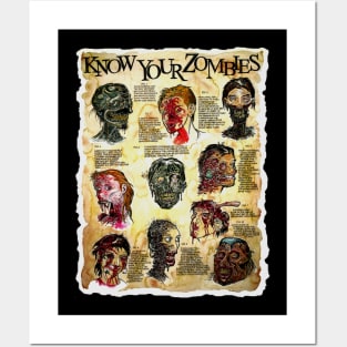 Know Your Zombies Posters and Art